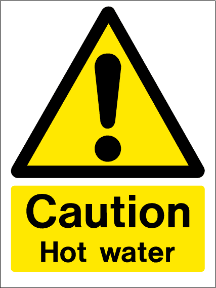 Danger-Hot-Water